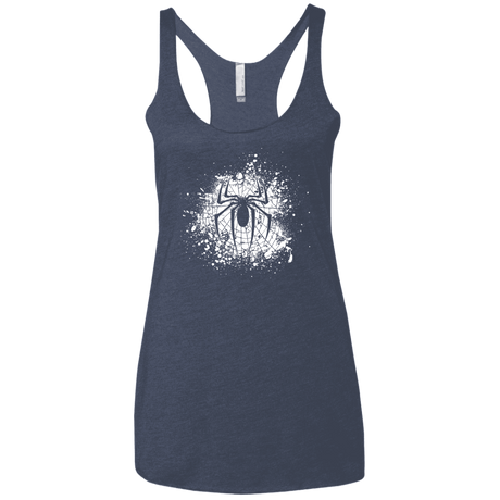T-Shirts Vintage Navy / X-Small Arachnophobia Women's Triblend Racerback Tank