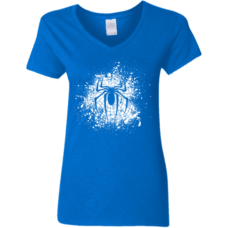 T-Shirts Royal / S Arachnophobia Women's V-Neck T-Shirt