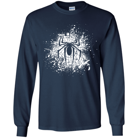 T-Shirts Navy / YS Arachnophobia Youth Long Sleeve T-Shirt