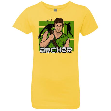 T-Shirts Vibrant Yellow / YXS Archer Girls Premium T-Shirt
