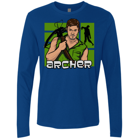 T-Shirts Royal / Small Archer Men's Premium Long Sleeve