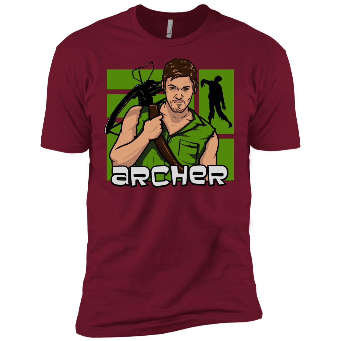 T-Shirts Cardinal / X-Small Archer Men's Premium T-Shirt