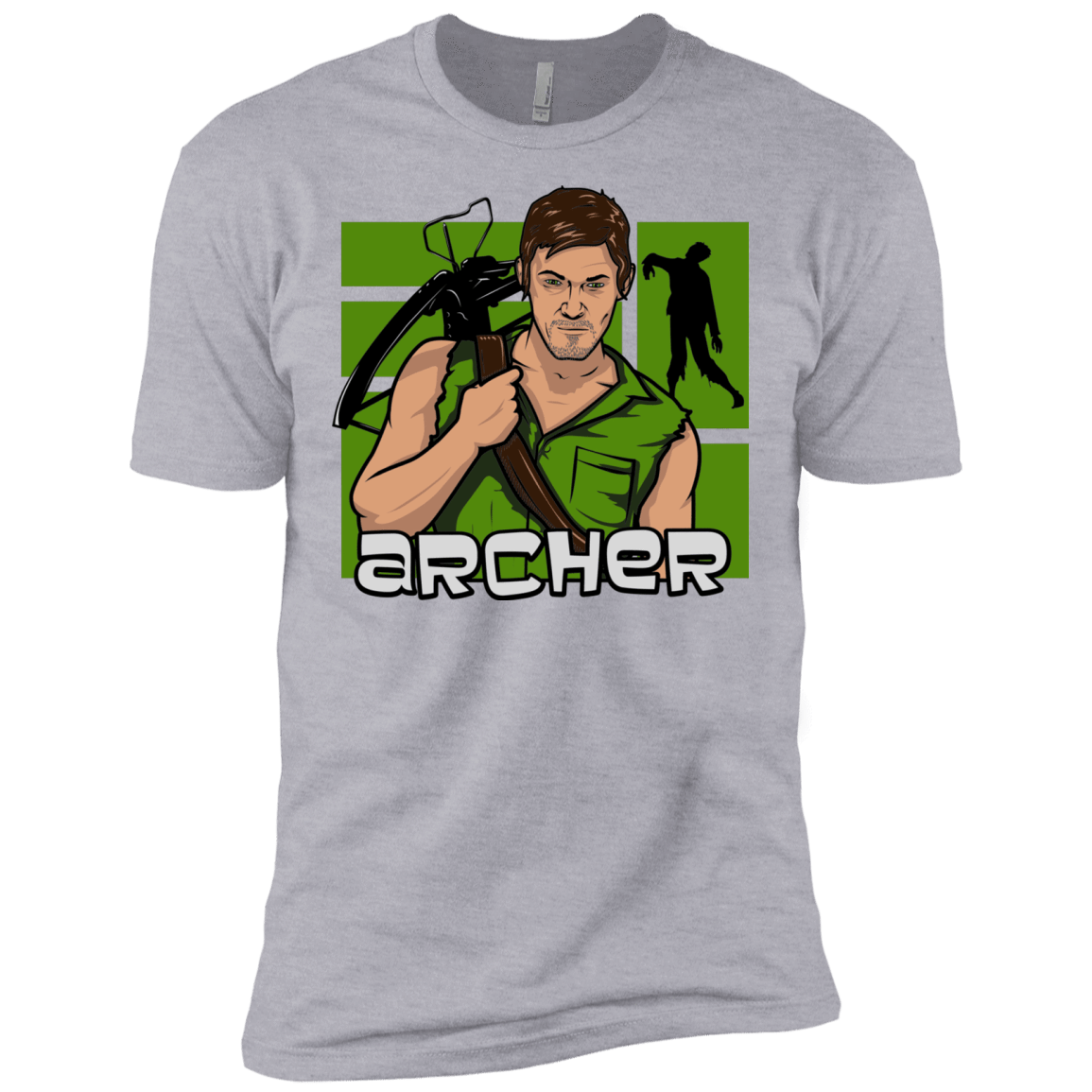 T-Shirts Heather Grey / X-Small Archer Men's Premium T-Shirt