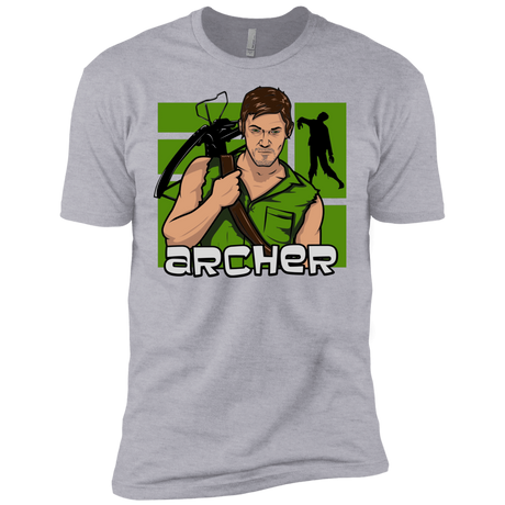 T-Shirts Heather Grey / X-Small Archer Men's Premium T-Shirt