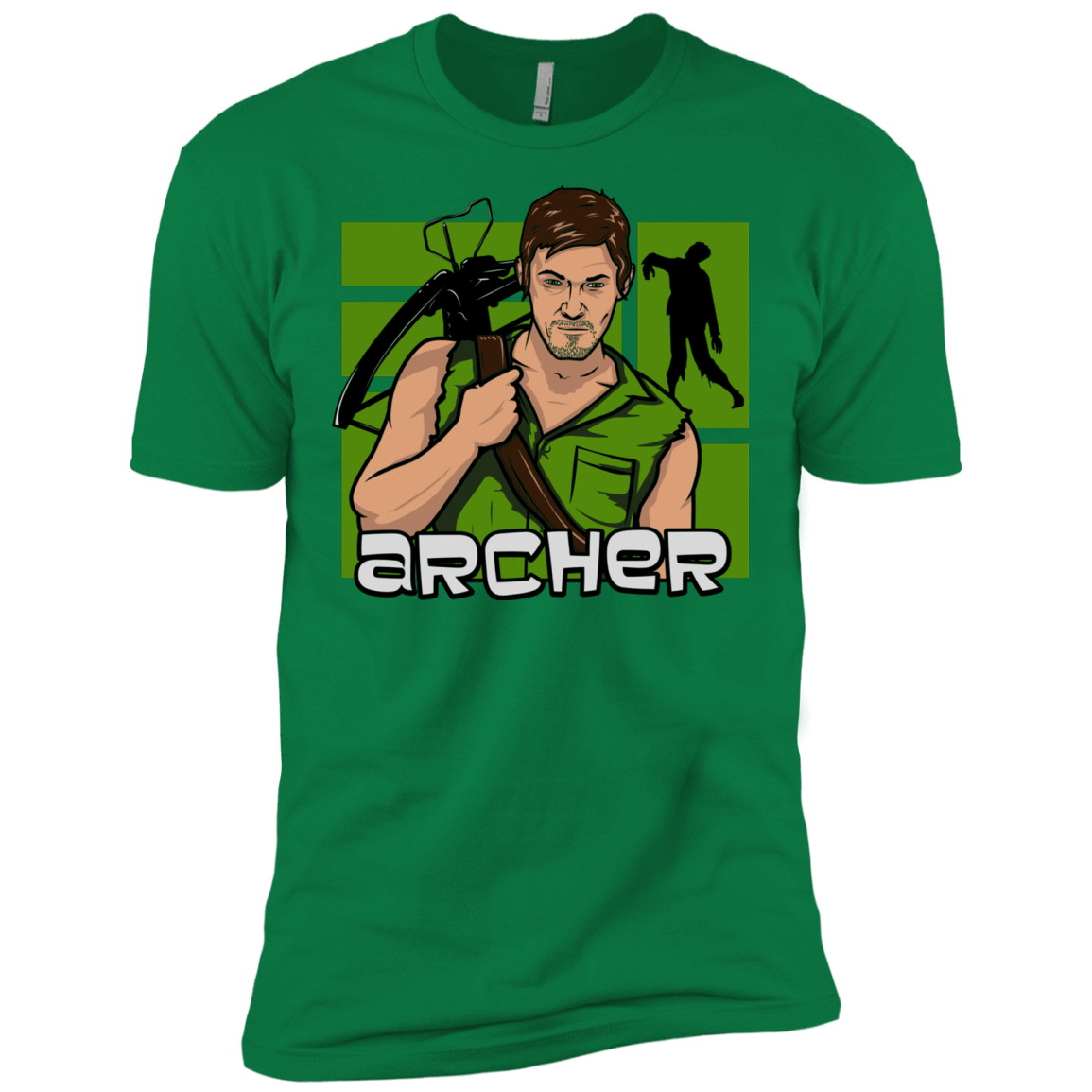 T-Shirts Kelly Green / X-Small Archer Men's Premium T-Shirt