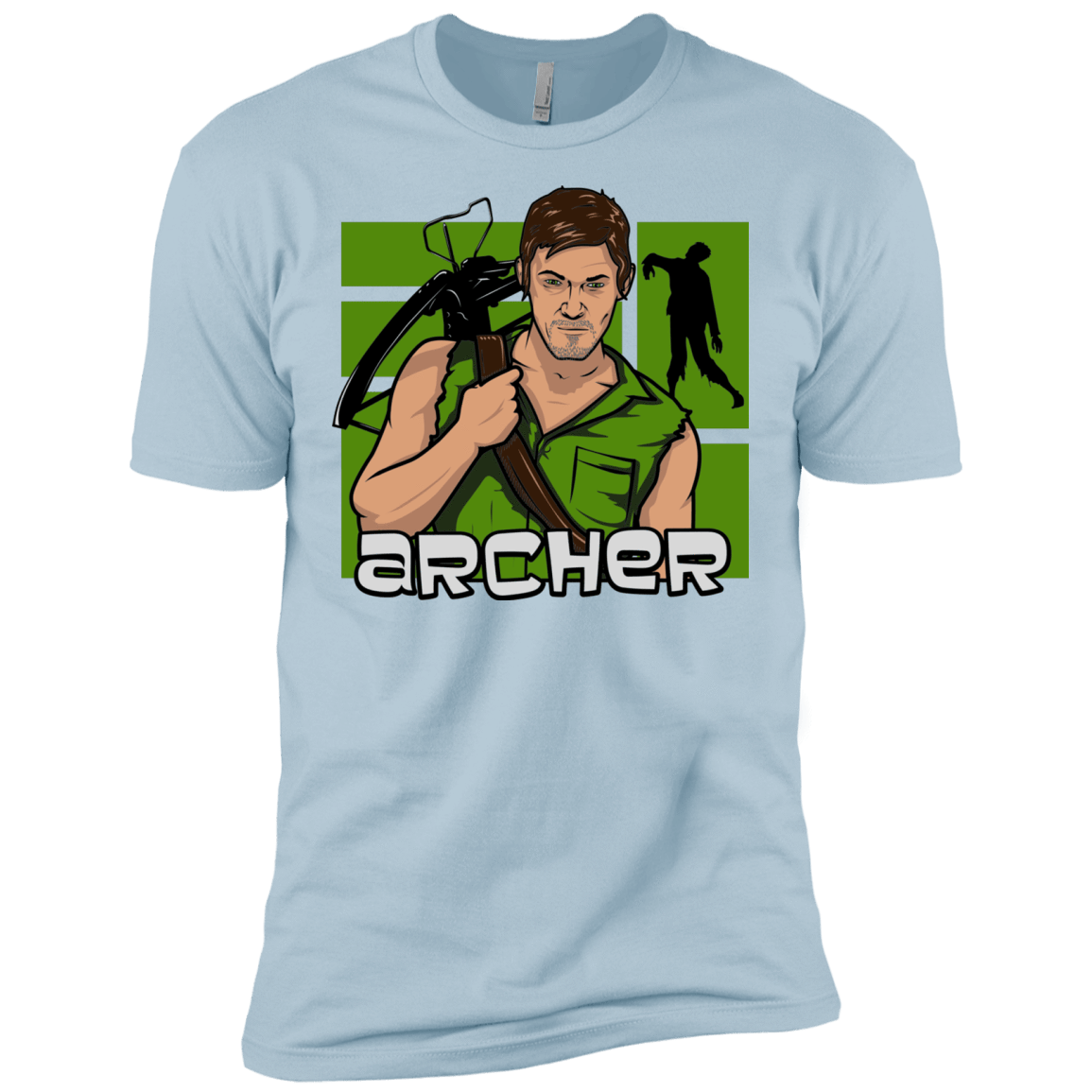 T-Shirts Light Blue / X-Small Archer Men's Premium T-Shirt