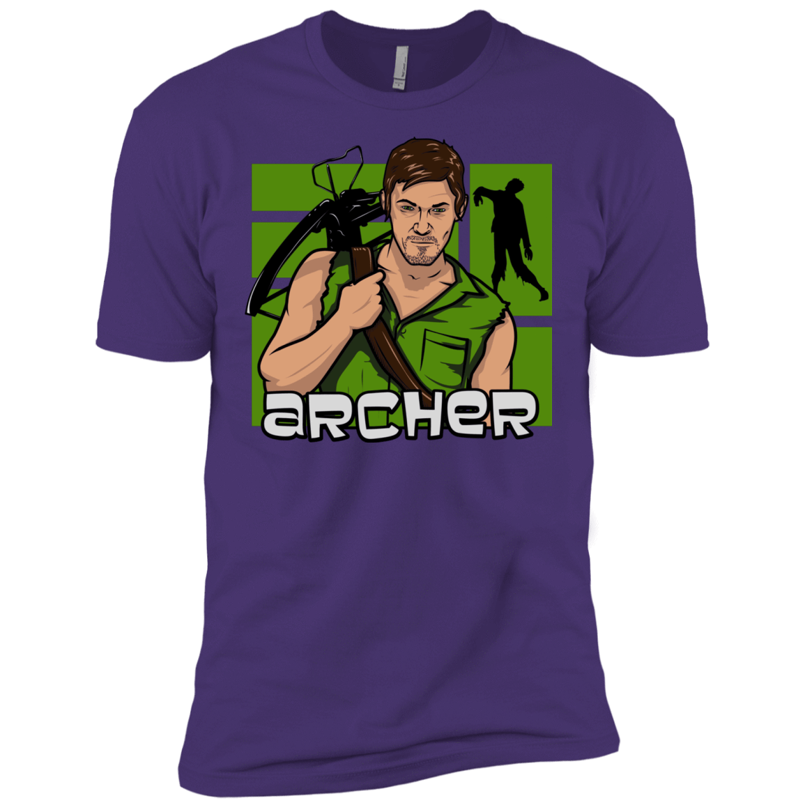 T-Shirts Purple / X-Small Archer Men's Premium T-Shirt