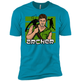 T-Shirts Turquoise / X-Small Archer Men's Premium T-Shirt