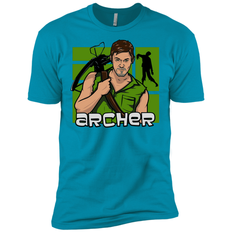 T-Shirts Turquoise / X-Small Archer Men's Premium T-Shirt