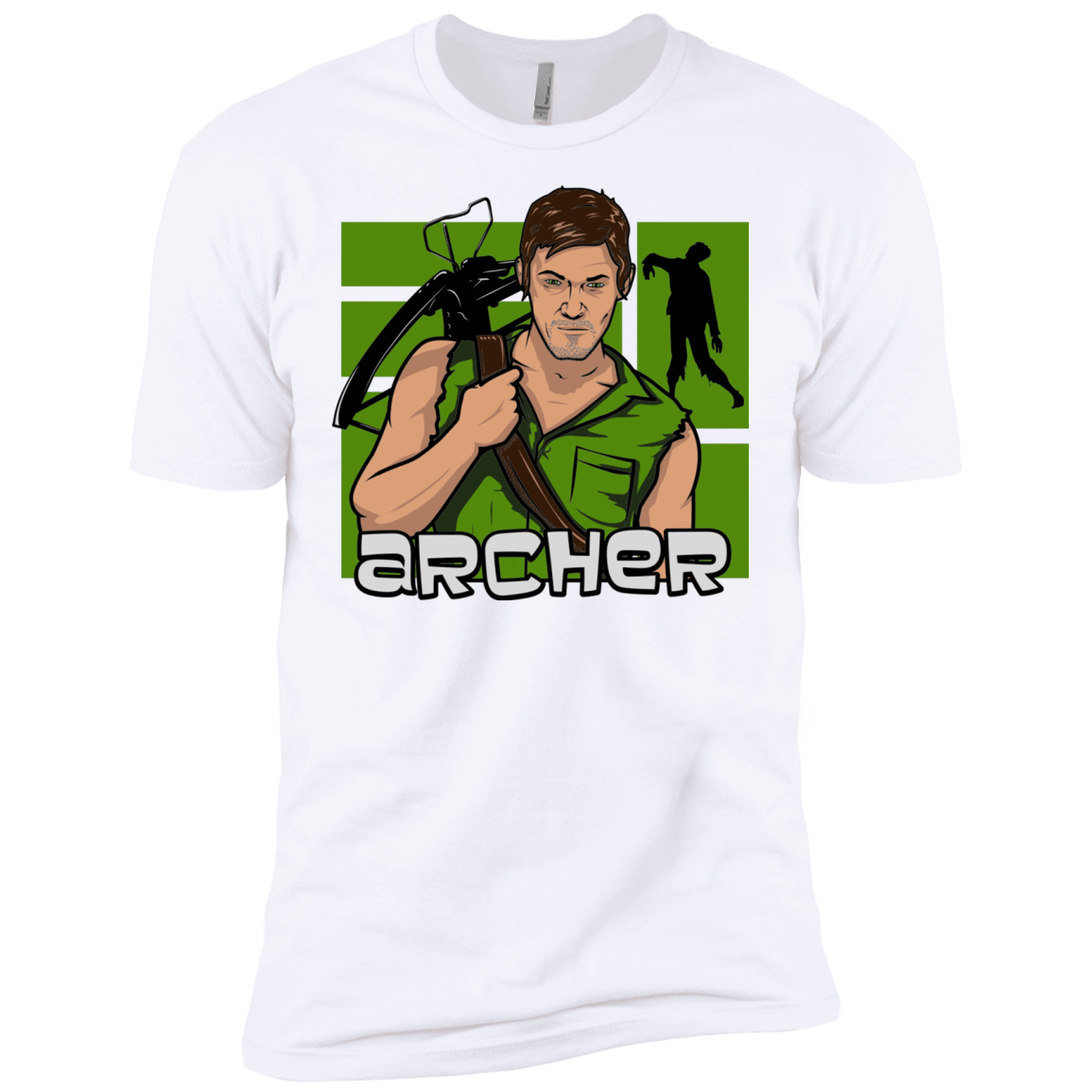 T-Shirts White / X-Small Archer Men's Premium T-Shirt