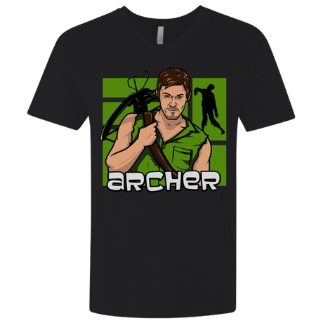 T-Shirts Black / X-Small Archer Men's Premium V-Neck