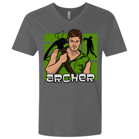 T-Shirts Heavy Metal / X-Small Archer Men's Premium V-Neck