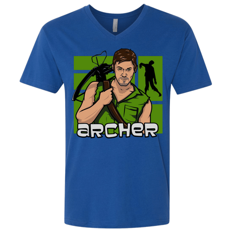 T-Shirts Royal / X-Small Archer Men's Premium V-Neck