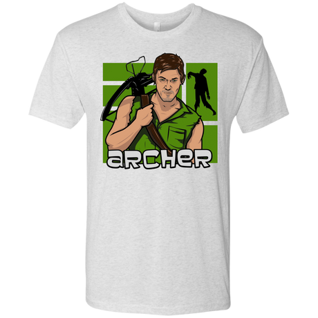 T-Shirts Heather White / Small Archer Men's Triblend T-Shirt