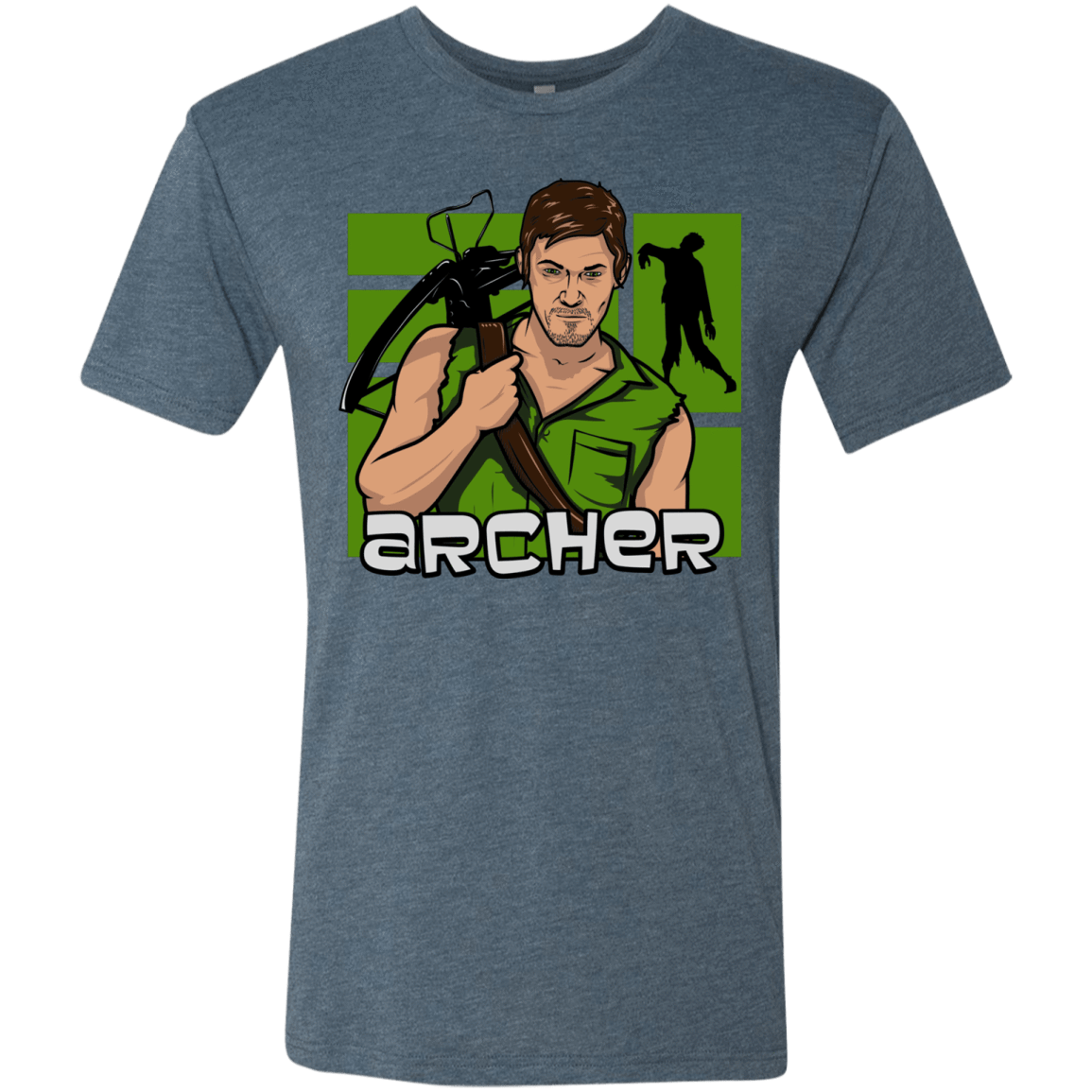 T-Shirts Indigo / Small Archer Men's Triblend T-Shirt