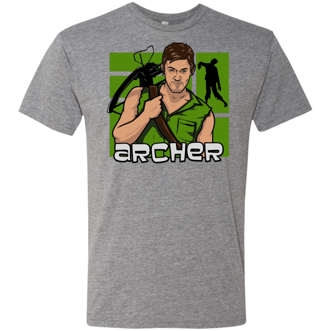 T-Shirts Premium Heather / Small Archer Men's Triblend T-Shirt