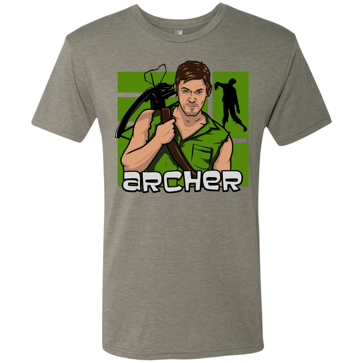 T-Shirts Venetian Grey / Small Archer Men's Triblend T-Shirt