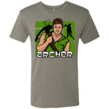 T-Shirts Venetian Grey / Small Archer Men's Triblend T-Shirt