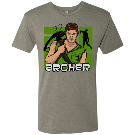 T-Shirts Venetian Grey / Small Archer Men's Triblend T-Shirt