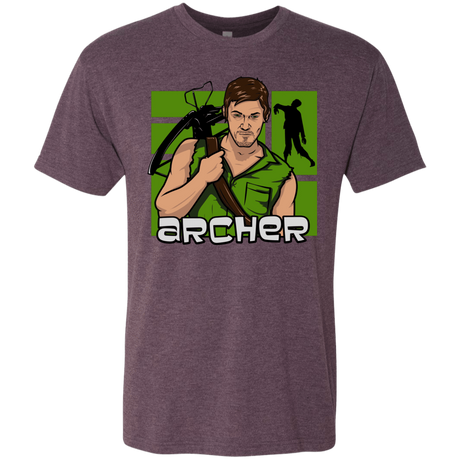 T-Shirts Vintage Purple / Small Archer Men's Triblend T-Shirt