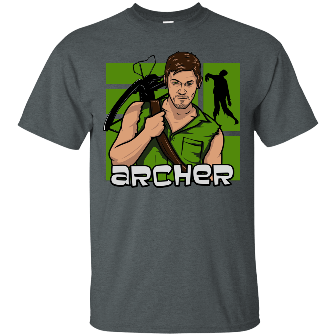 T-Shirts Dark Heather / Small Archer T-Shirt