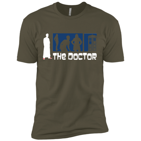 T-Shirts Military Green / X-Small Archer the Doctor Men's Premium T-Shirt