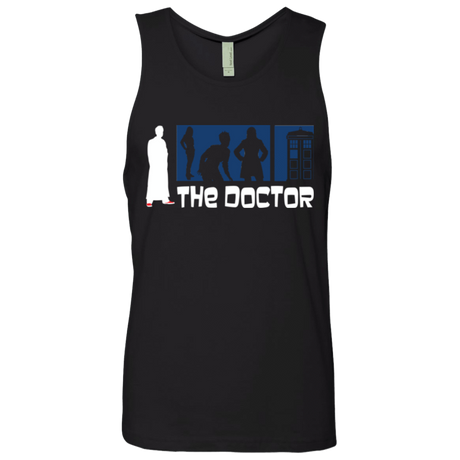 T-Shirts Black / Small Archer the Doctor Men's Premium Tank Top