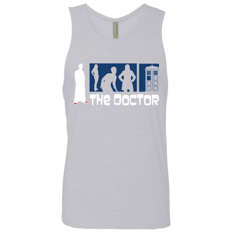 T-Shirts Heather Grey / Small Archer the Doctor Men's Premium Tank Top