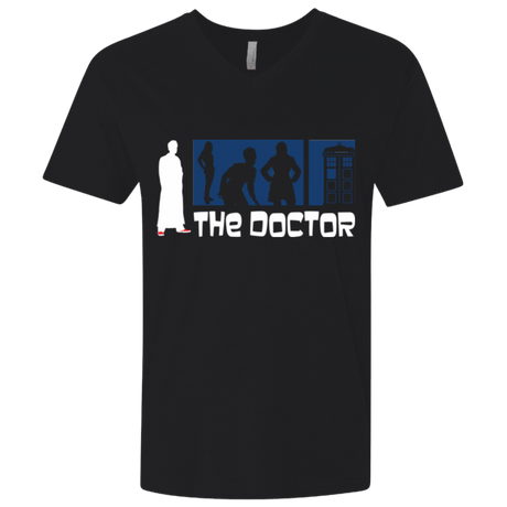 T-Shirts Black / X-Small Archer the Doctor Men's Premium V-Neck
