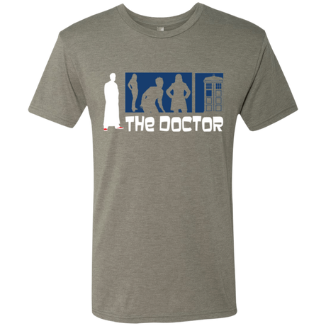 T-Shirts Venetian Grey / Small Archer the Doctor Men's Triblend T-Shirt