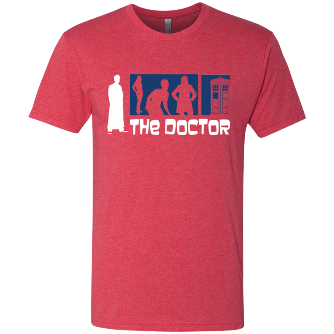 T-Shirts Vintage Red / Small Archer the Doctor Men's Triblend T-Shirt