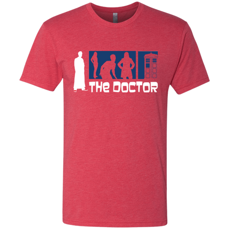 T-Shirts Vintage Red / Small Archer the Doctor Men's Triblend T-Shirt