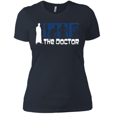 T-Shirts Indigo / X-Small Archer the Doctor Women's Premium T-Shirt