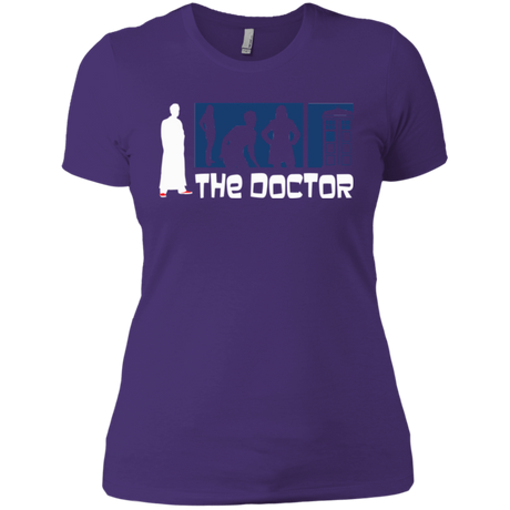 T-Shirts Purple / X-Small Archer the Doctor Women's Premium T-Shirt