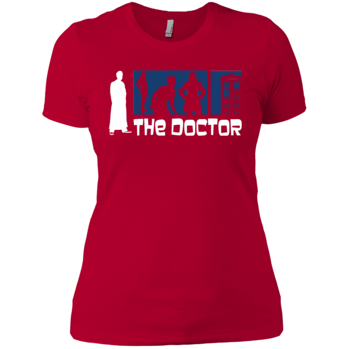 T-Shirts Red / X-Small Archer the Doctor Women's Premium T-Shirt