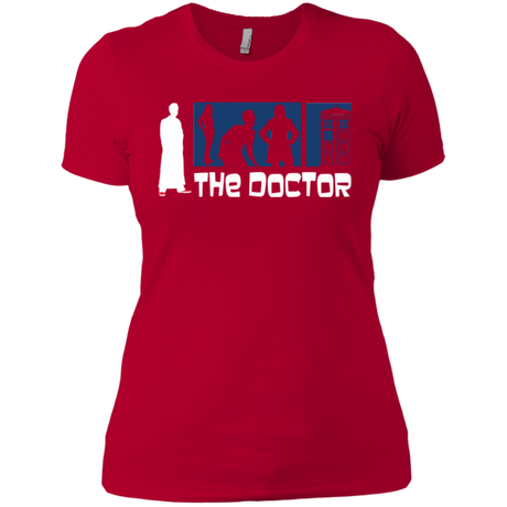 T-Shirts Red / X-Small Archer the Doctor Women's Premium T-Shirt