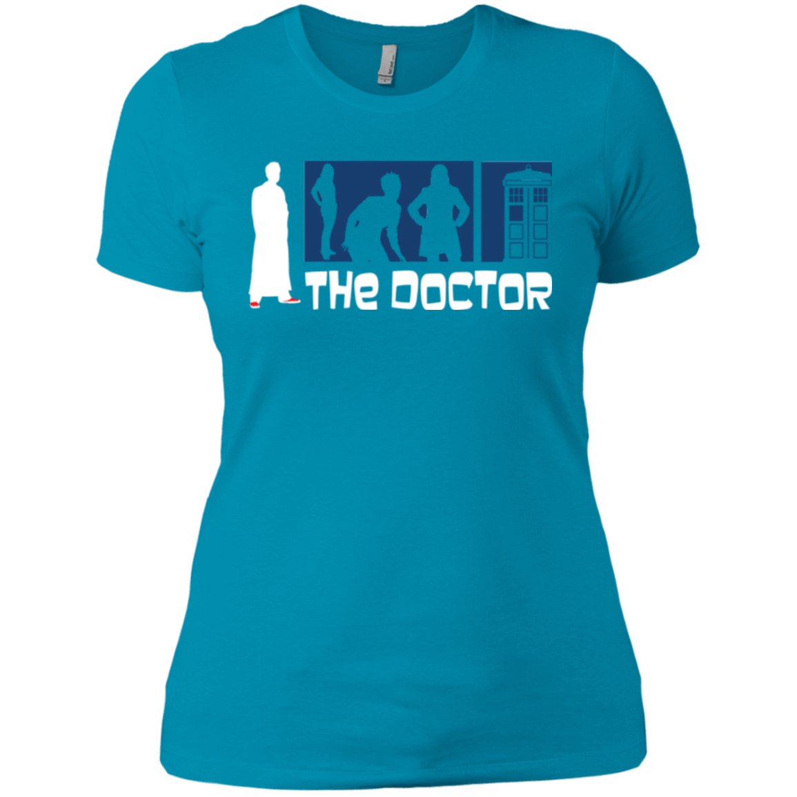 T-Shirts Turquoise / X-Small Archer the Doctor Women's Premium T-Shirt