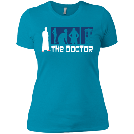 T-Shirts Turquoise / X-Small Archer the Doctor Women's Premium T-Shirt