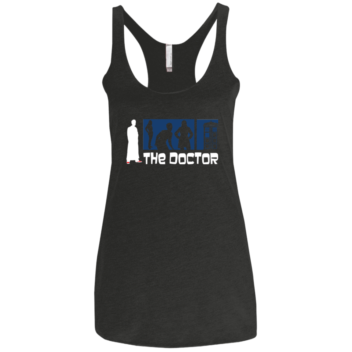 T-Shirts Vintage Black / X-Small Archer the Doctor Women's Triblend Racerback Tank