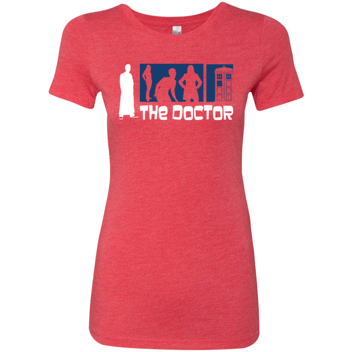 T-Shirts Vintage Red / Small Archer the Doctor Women's Triblend T-Shirt