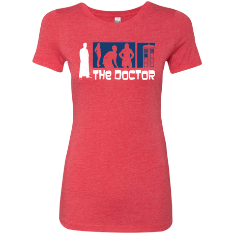 T-Shirts Vintage Red / Small Archer the Doctor Women's Triblend T-Shirt
