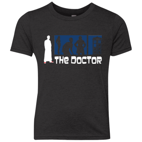 T-Shirts Vintage Black / YXS Archer the Doctor Youth Triblend T-Shirt