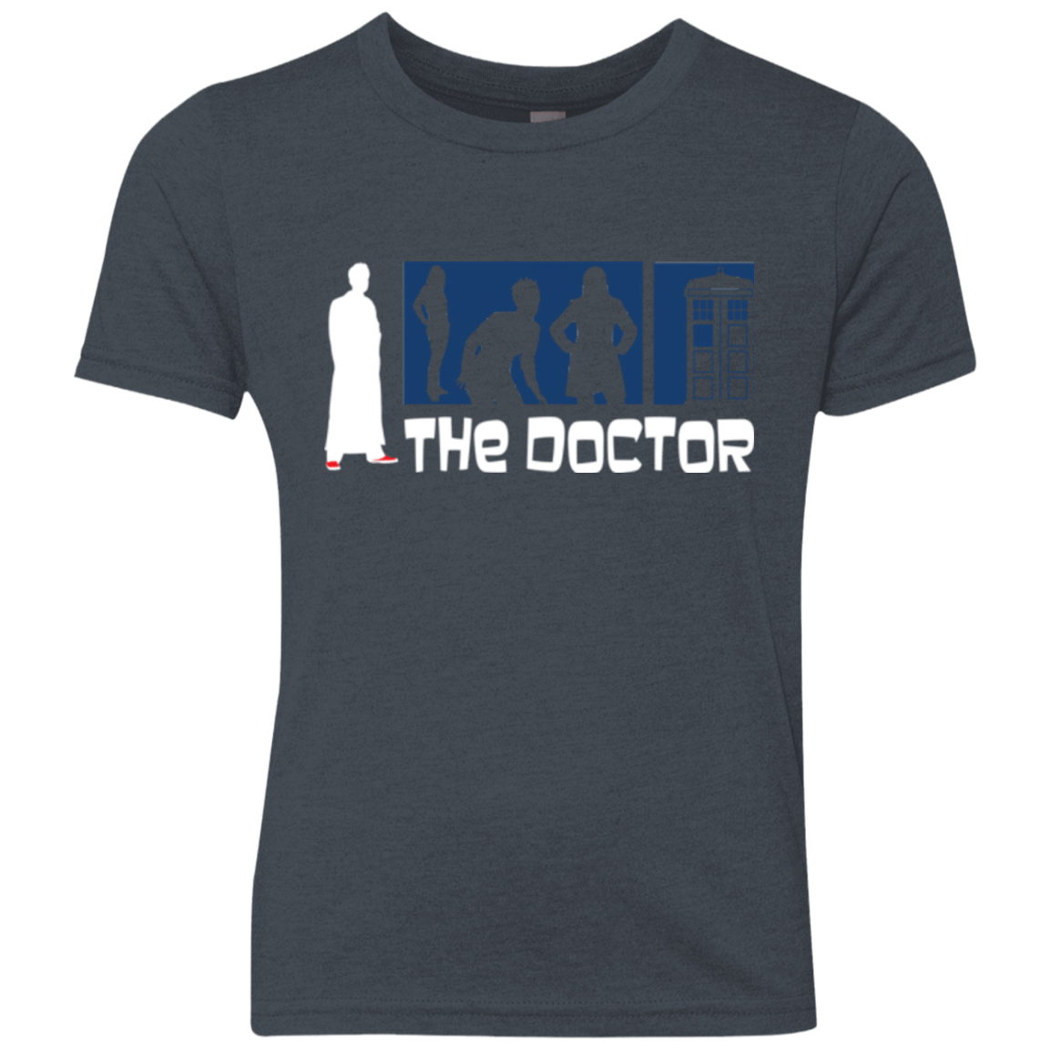 T-Shirts Vintage Navy / YXS Archer the Doctor Youth Triblend T-Shirt