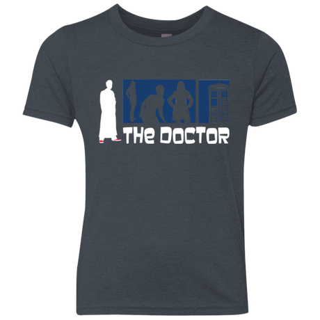 T-Shirts Vintage Navy / YXS Archer the Doctor Youth Triblend T-Shirt