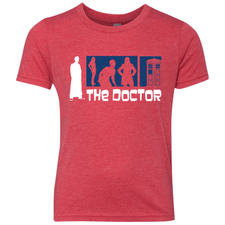 T-Shirts Vintage Red / YXS Archer the Doctor Youth Triblend T-Shirt