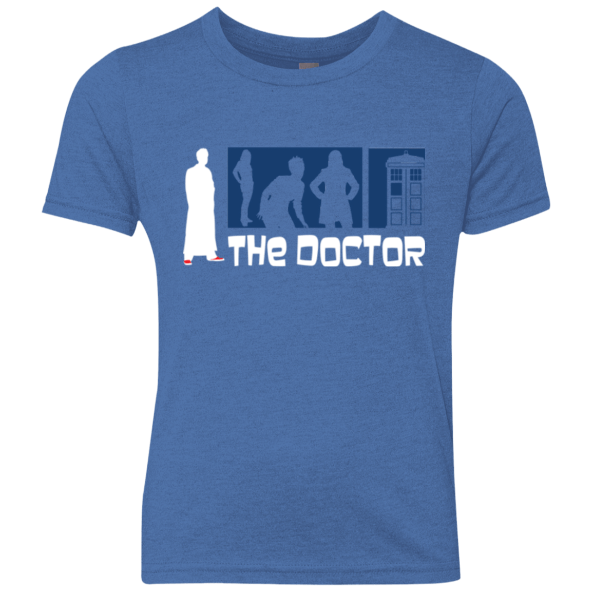 T-Shirts Vintage Royal / YXS Archer the Doctor Youth Triblend T-Shirt