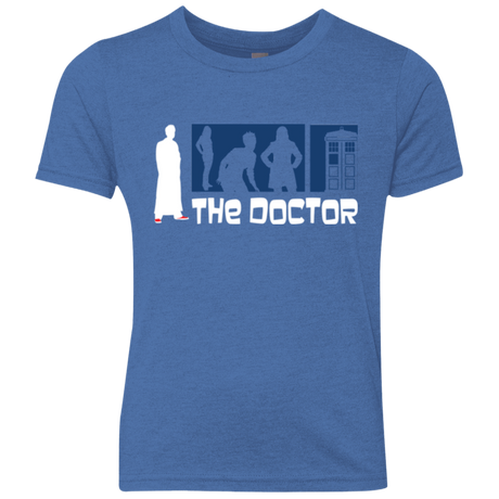 T-Shirts Vintage Royal / YXS Archer the Doctor Youth Triblend T-Shirt