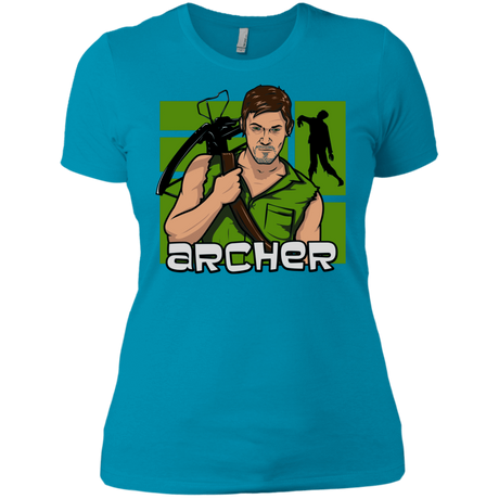 T-Shirts Turquoise / X-Small Archer Women's Premium T-Shirt