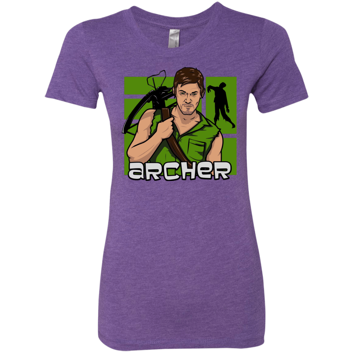 T-Shirts Purple Rush / Small Archer Women's Triblend T-Shirt