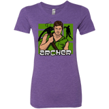 T-Shirts Purple Rush / Small Archer Women's Triblend T-Shirt